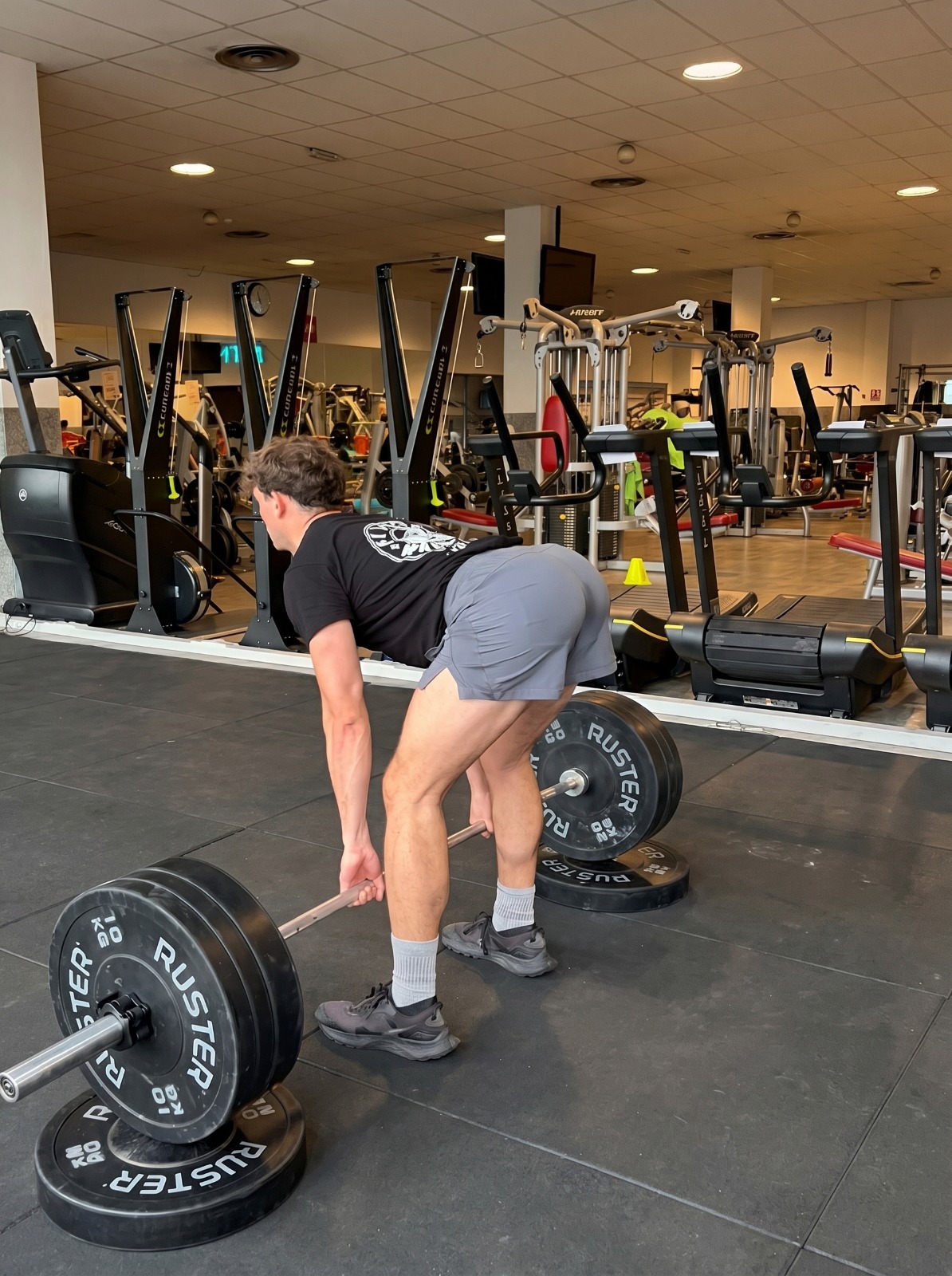 Álvaro Testera entrenamiento de fuerza y peso muerto, coach TR CLUB